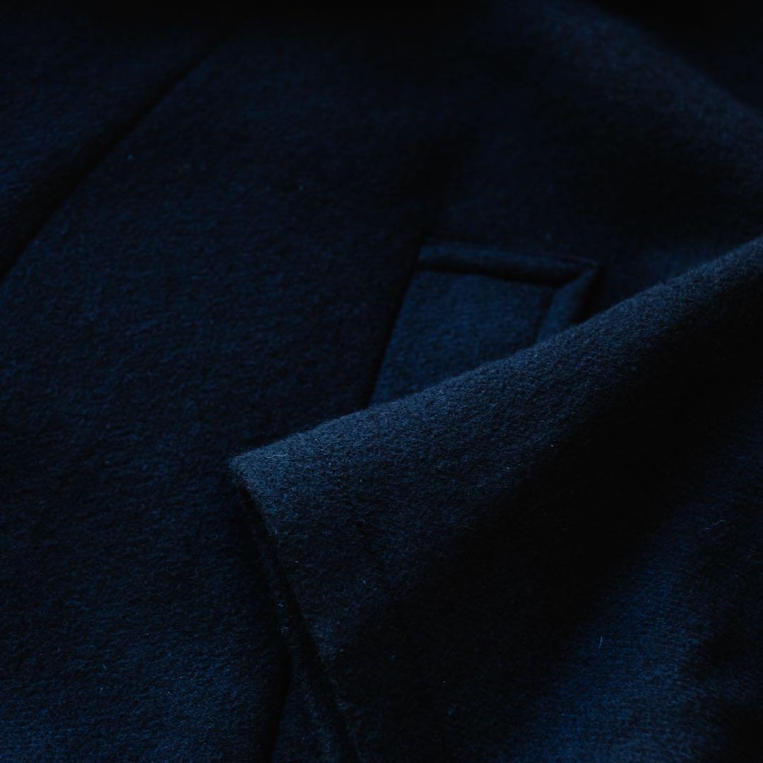 定価37万 HERILL ヘリル カシミヤ メルトン コート サイズ2