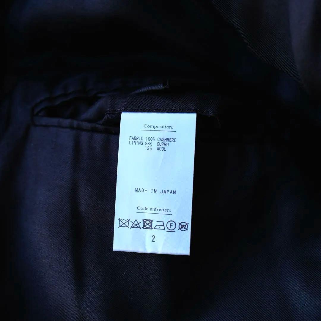 定価37万 HERILL ヘリル カシミヤ メルトン コート サイズ2