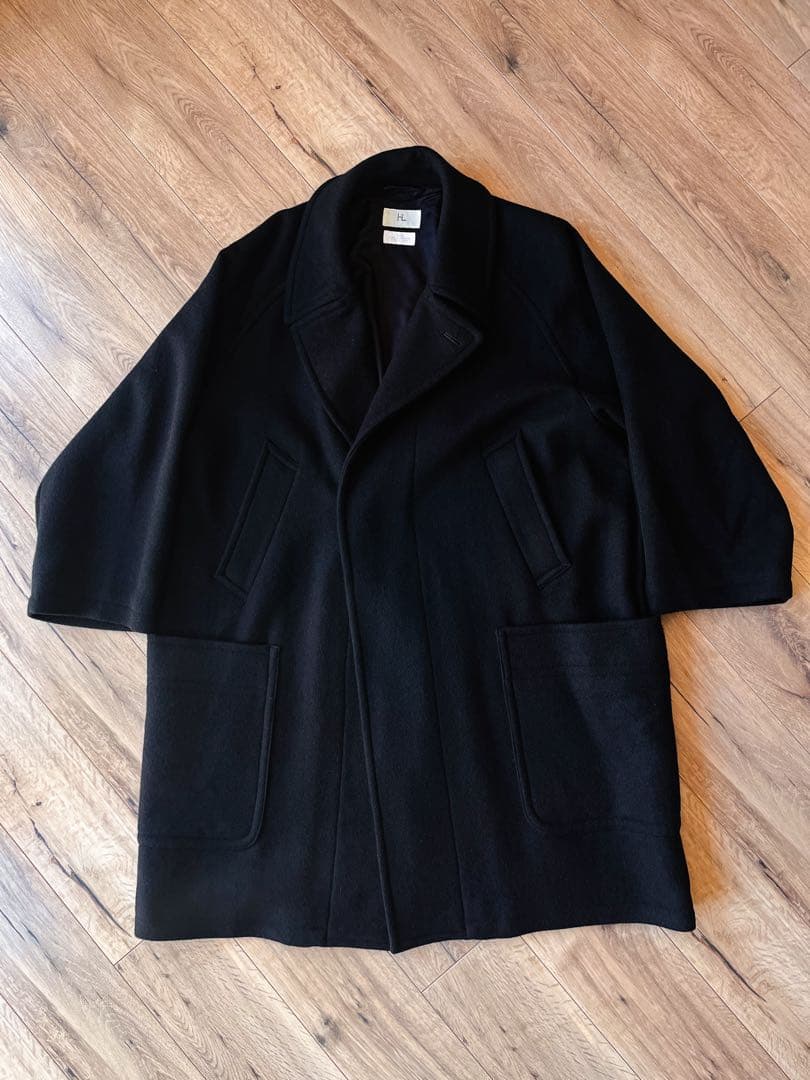 定価37万 HERILL ヘリル カシミヤ メルトン コート サイズ2
