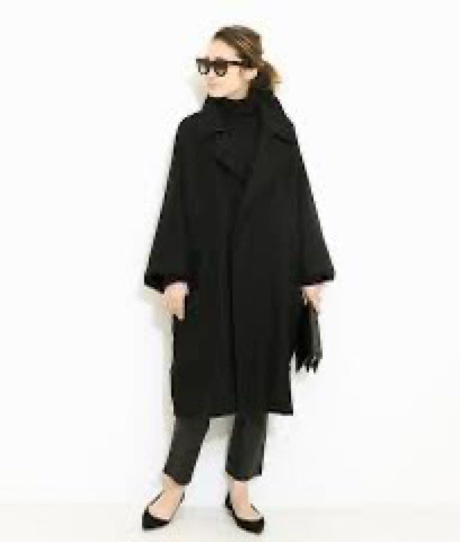 定価37万 HERILL ヘリル カシミヤ メルトン コート サイズ2