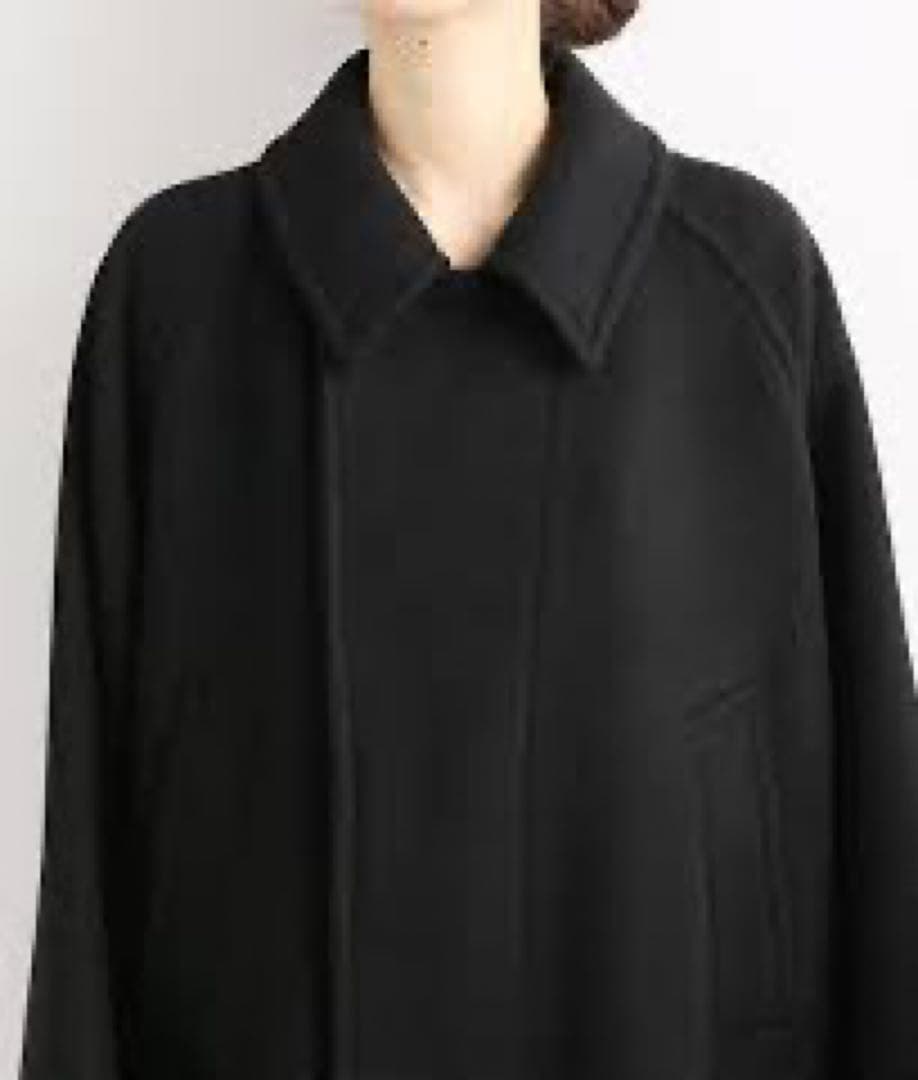 定価37万 HERILL ヘリル カシミヤ メルトン コート サイズ2