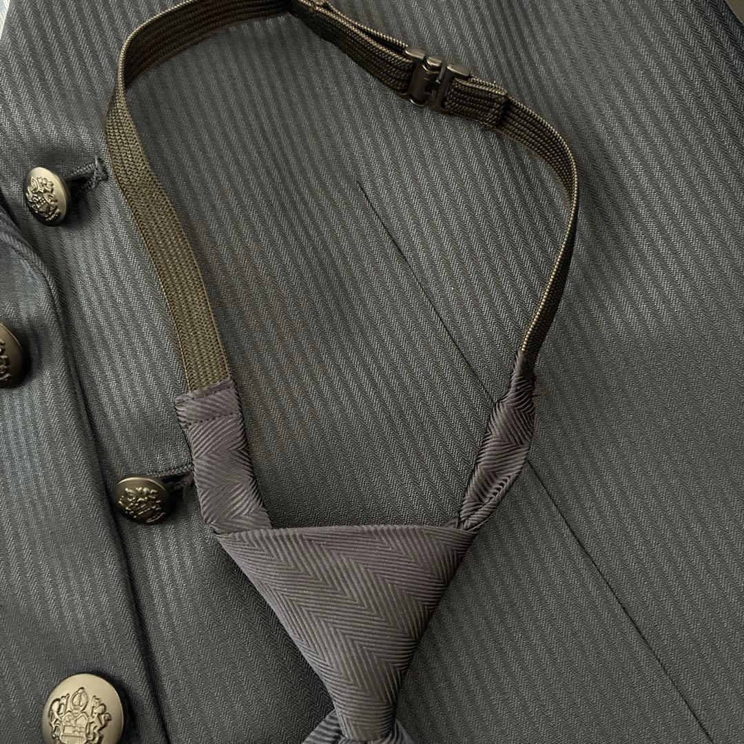 美品【ワンダーファクトリー】フォーマルスーツ　3ピース 6点セット150A 濃紺