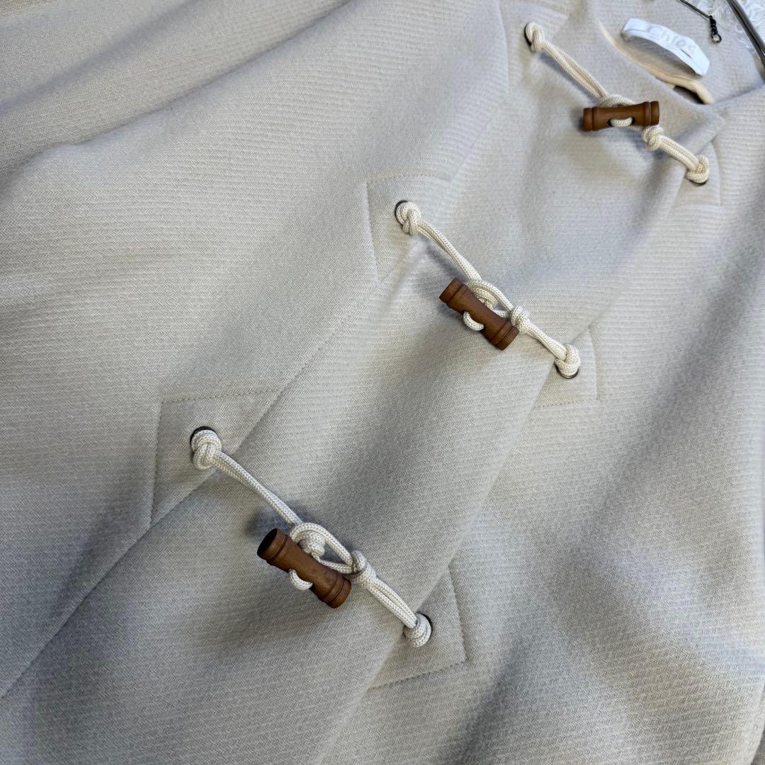 美品★Chloe★大草直子さん着用★バージンウール★ショートブルゾン★