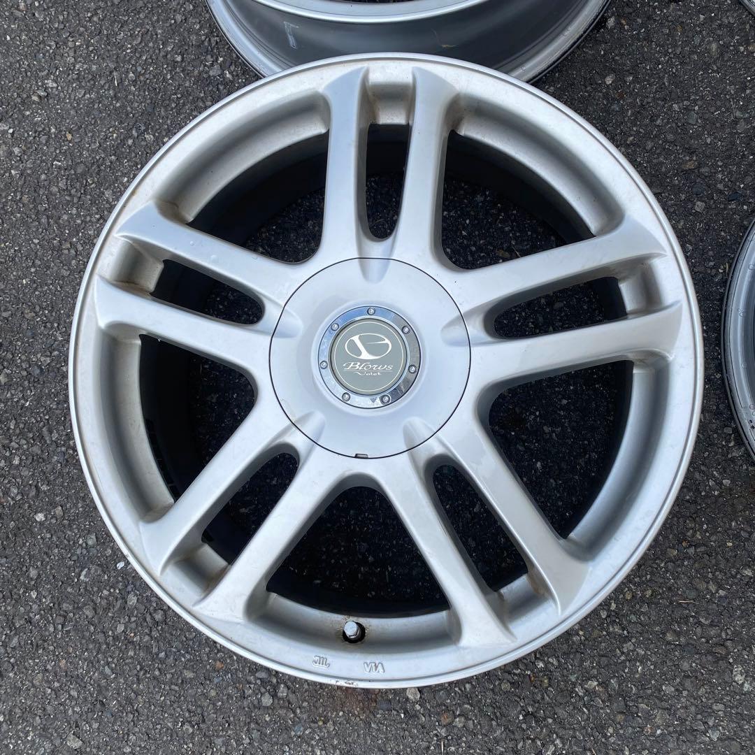 【4本セット送料無料】17インチ 17×7J+48 5H 100 114.3