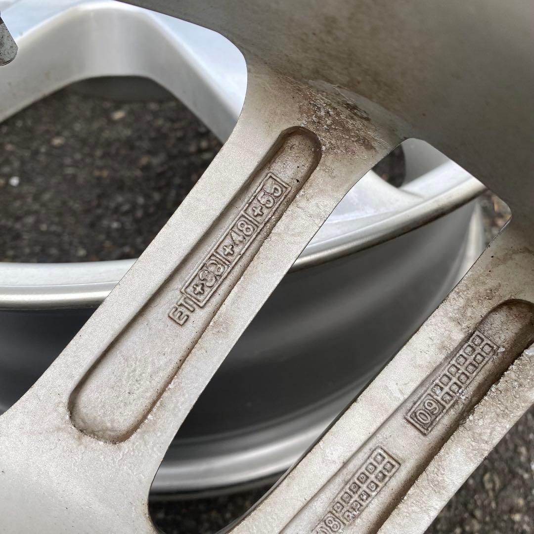 【4本セット送料無料】17インチ 17×7J+48 5H 100 114.3