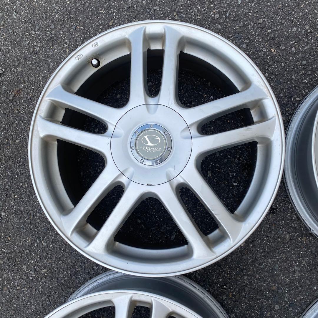 【4本セット送料無料】17インチ 17×7J+48 5H 100 114.3