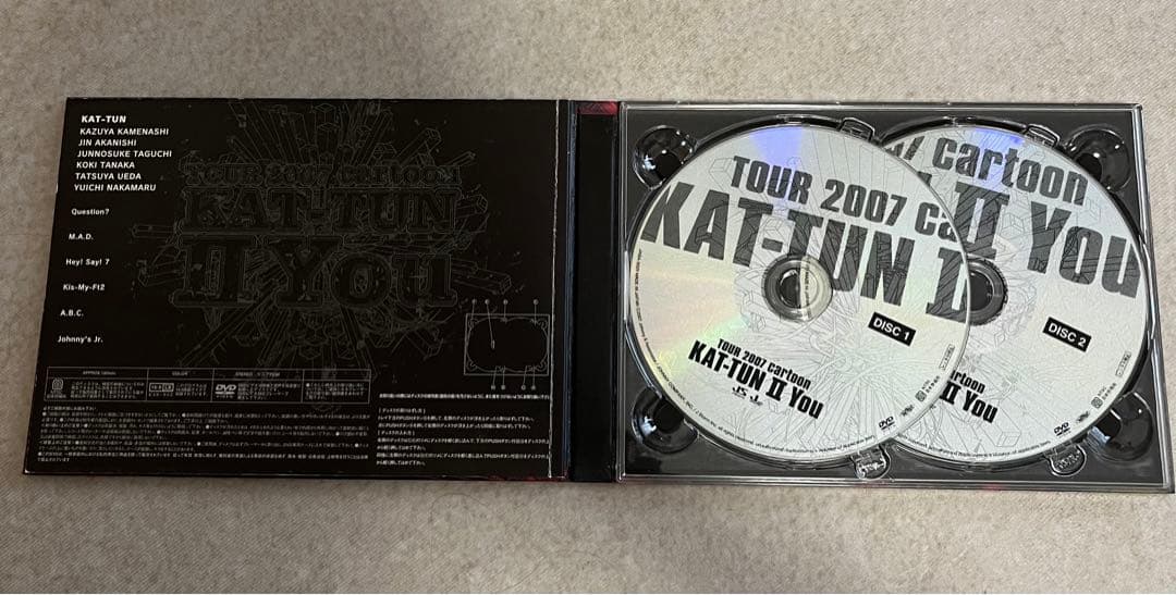 【さらに値下げ！】KAT-TUN LIVE DVD 10枚セット