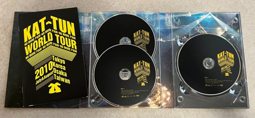 【さらに値下げ！】KAT-TUN LIVE DVD 10枚セット