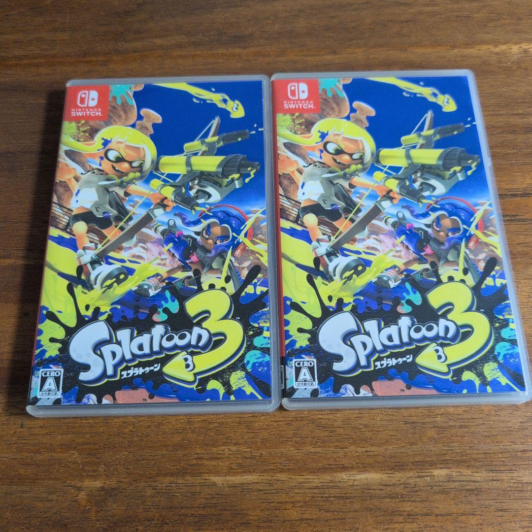 Splatoon 3 Nintendo Switch ソフト2本セット