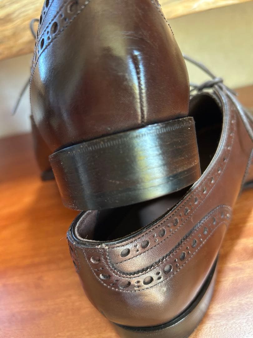 未使用品試着のみ　オリエンタルシューズ　ハンドソーントップグレード　UK7.5