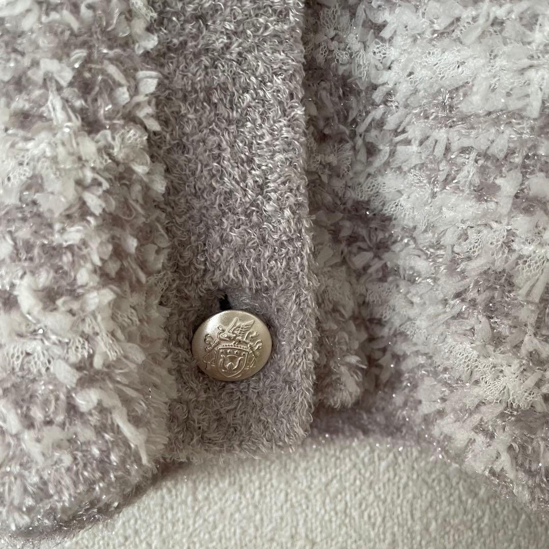 アナイ 36 モールツイード ワンピース