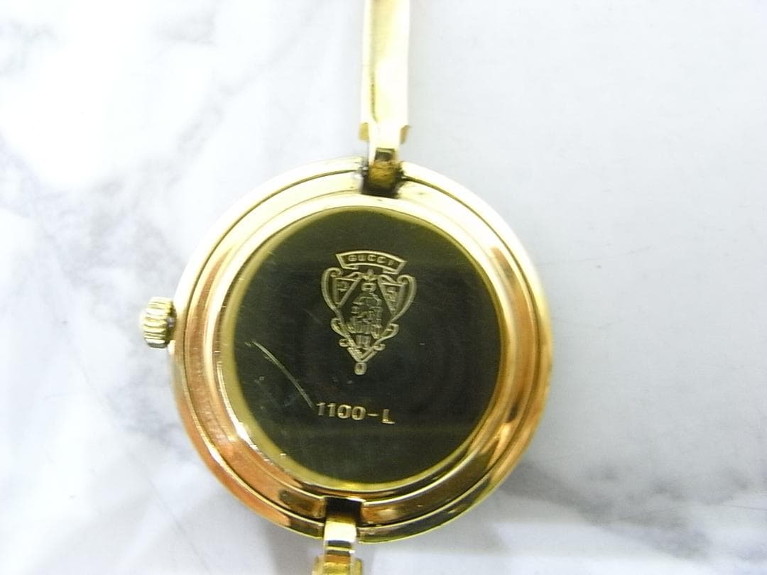 GUCCI　グッチ　チェンジベゼル　1100-L　レディース　ウォッチ