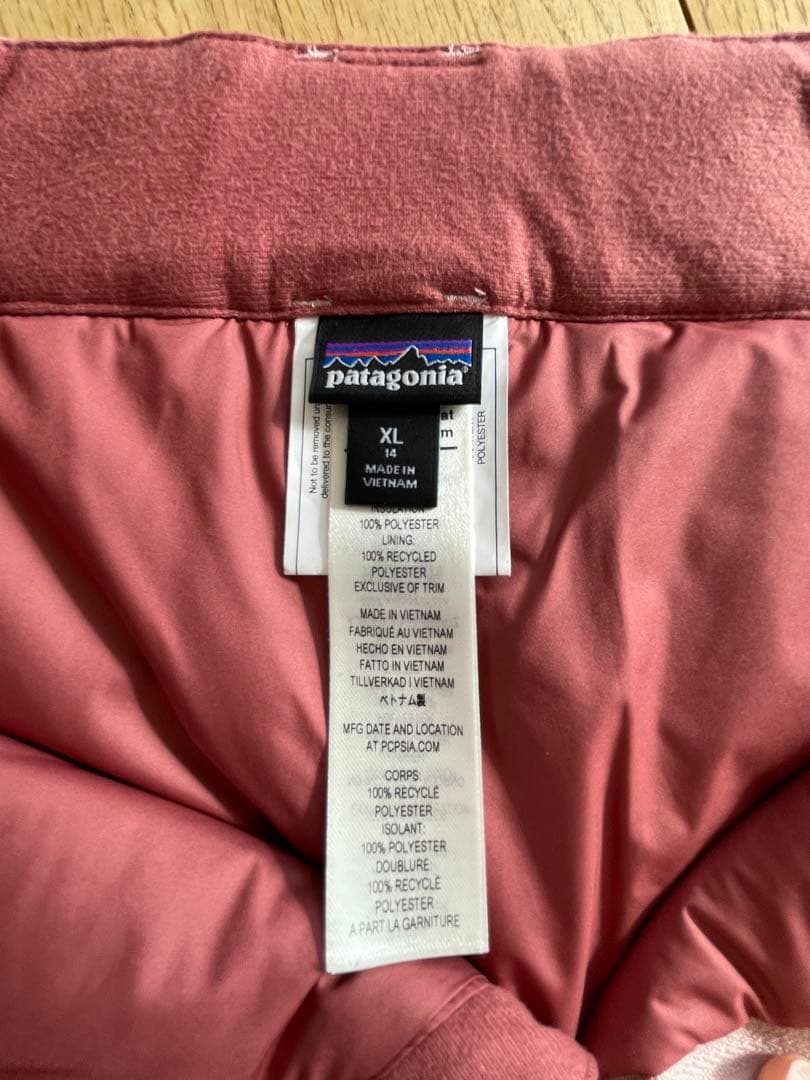 patagonia 子ども用スキーウェア Lサイズ