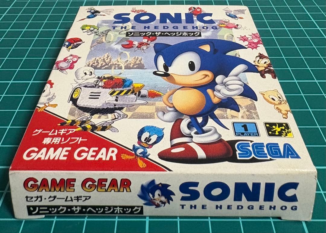 セガ　ゲームギア 美品　ソニック ザ ヘッジホッグ 箱、説明書付き
