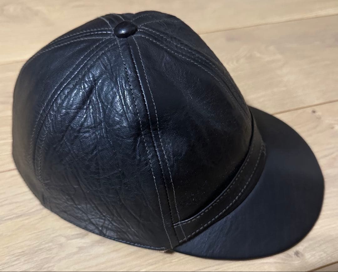 アットラスト ホースハイド レザーキャップ