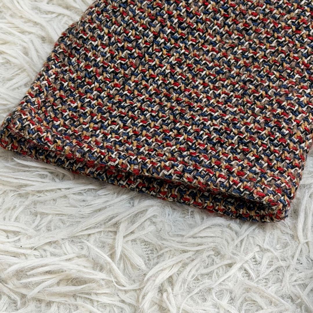 16340✨45R アーミッシュツイードコート ロングコート ウール 日本製