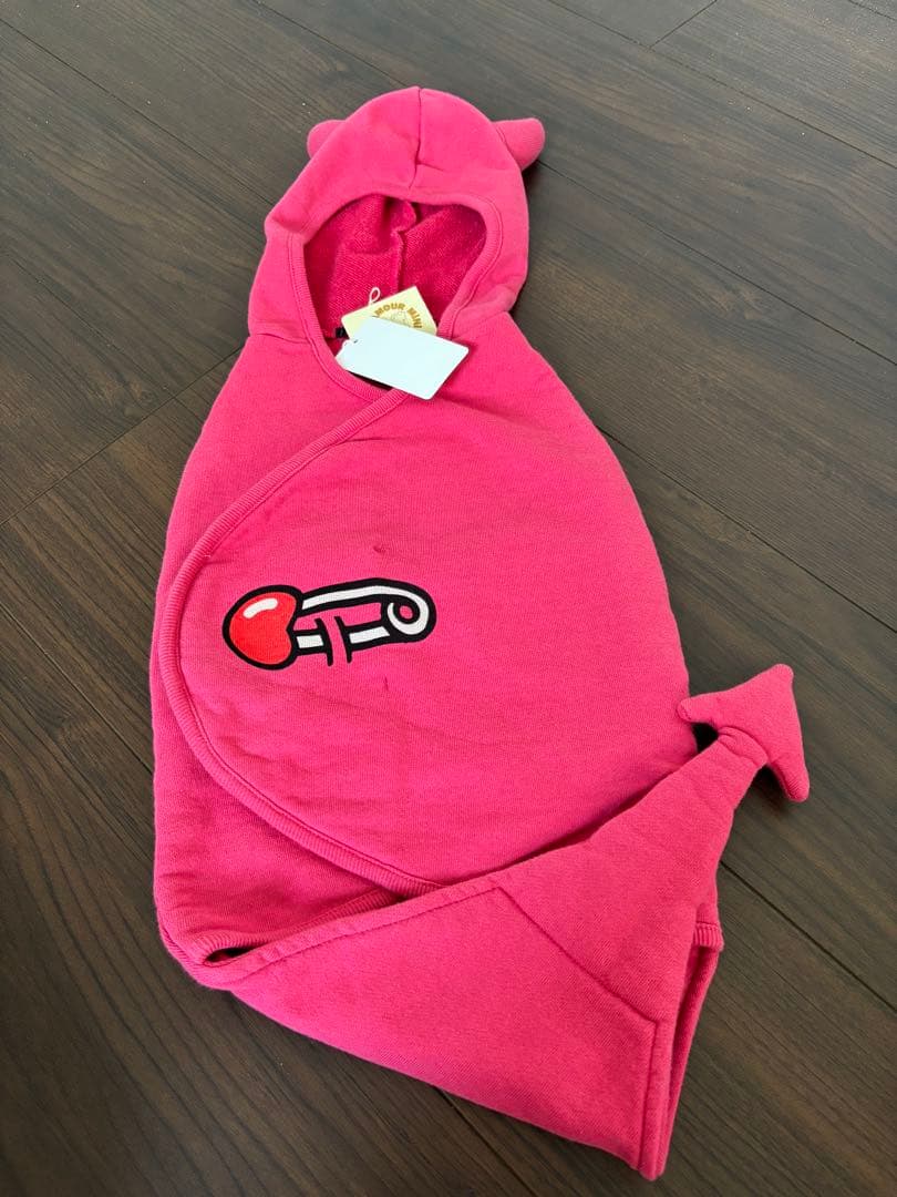 新品レァ ヒステリックミニ　デビル使用　デカミニおくるみ　お祝い