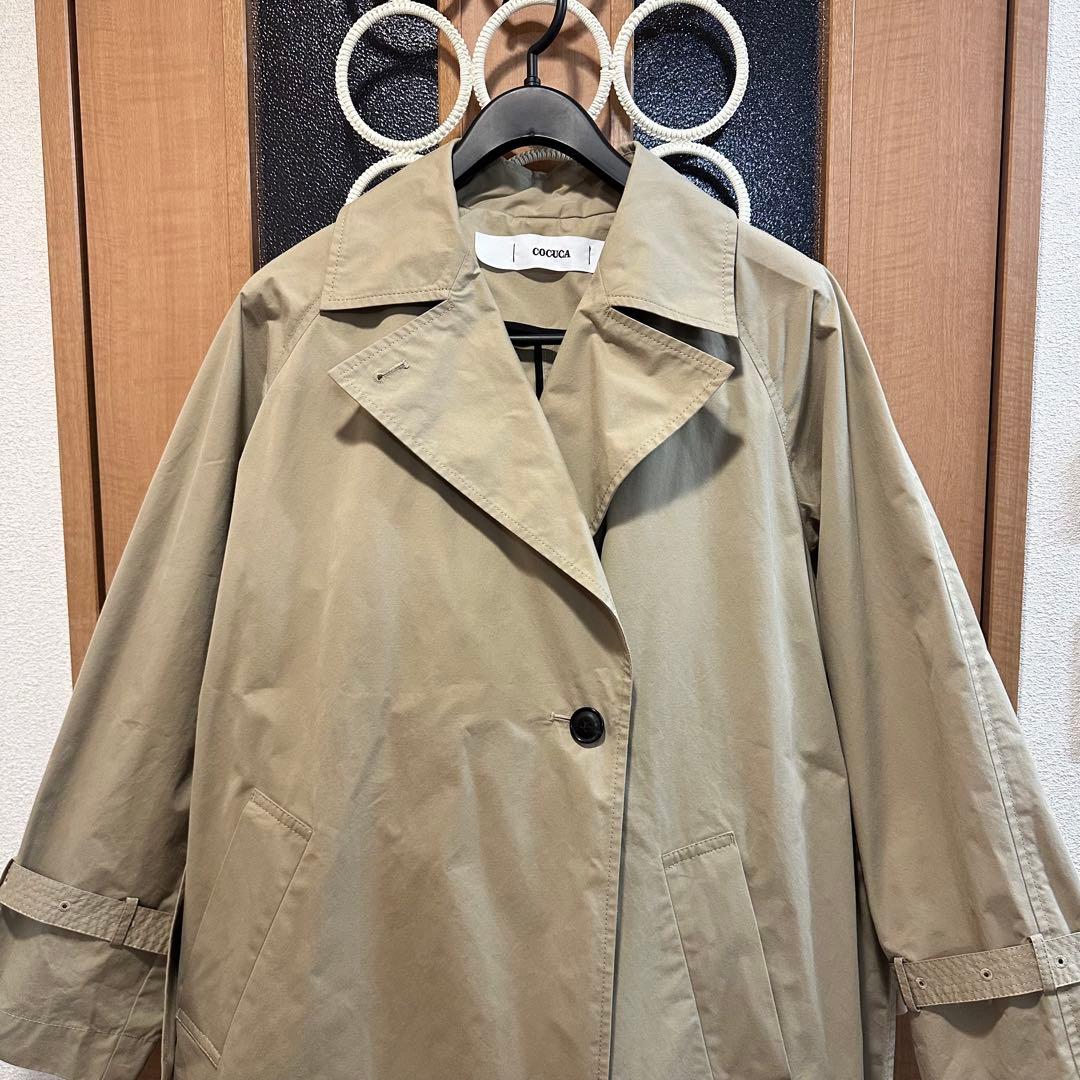 たかこ　COCUCAコキュカ トレンチコート　未使用品