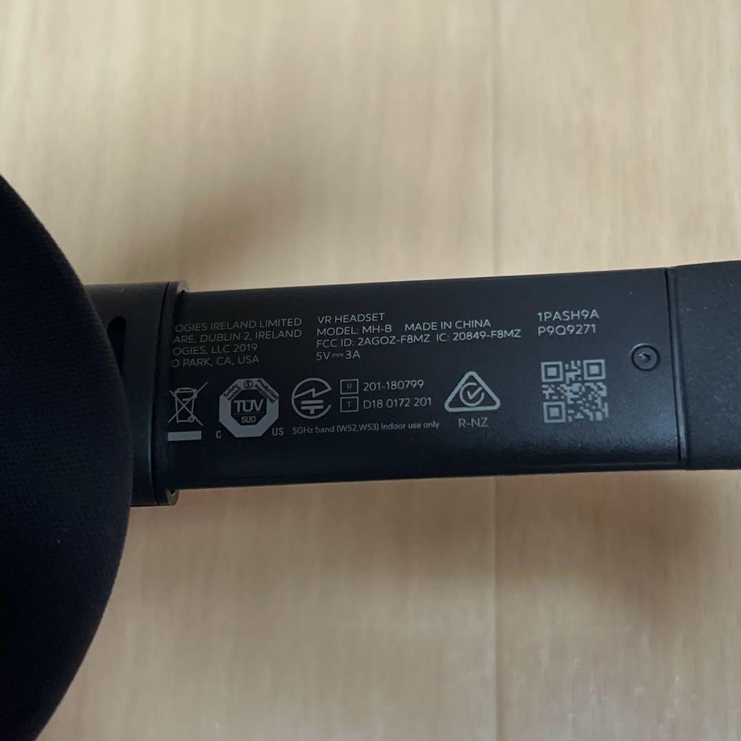  Quest（初代） MH-B VR ゲーム 専用イヤホン セット