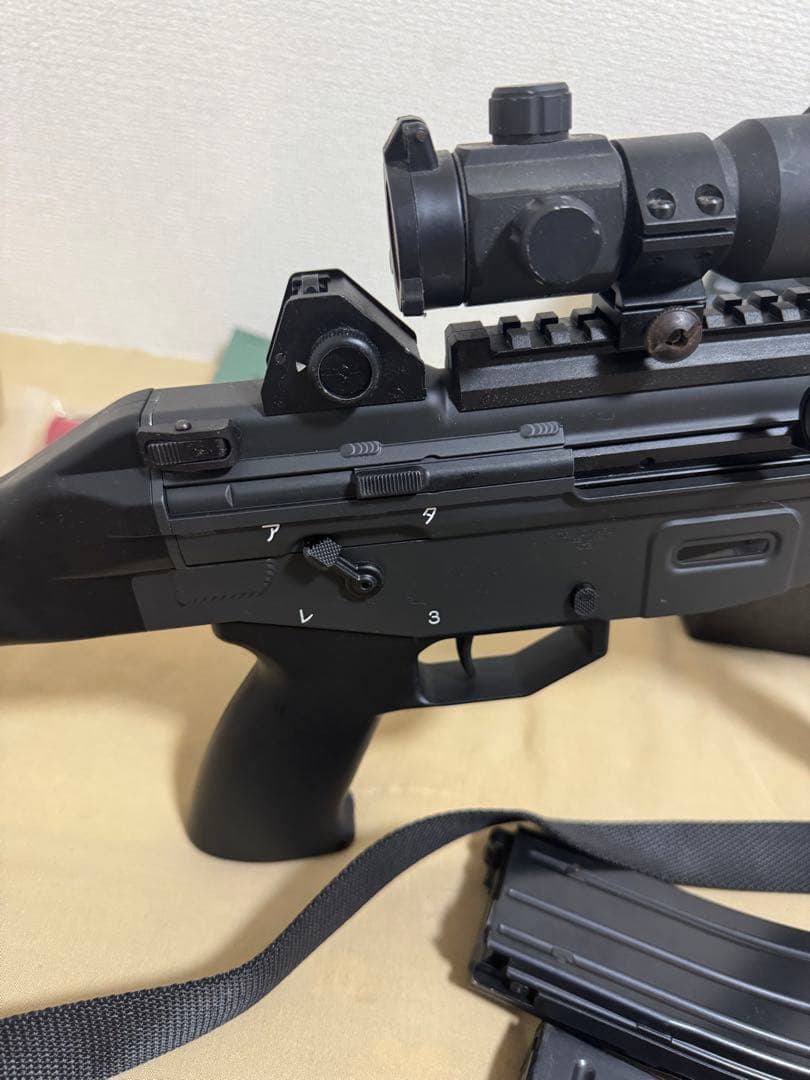 【北條龍】89式小銃カスタム　ガスブロ　P226セット　トイガン