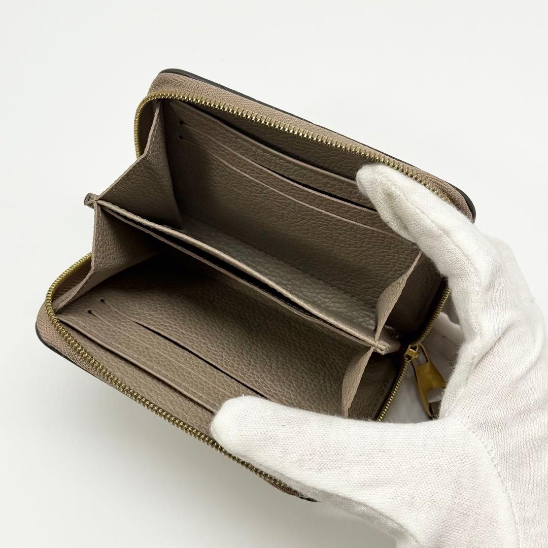 超極美品 IC内蔵✨ルイヴィトン アンプラント ジッピーパース グレージュ