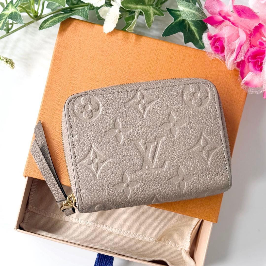超極美品 IC内蔵✨ルイヴィトン アンプラント ジッピーパース グレージュ
