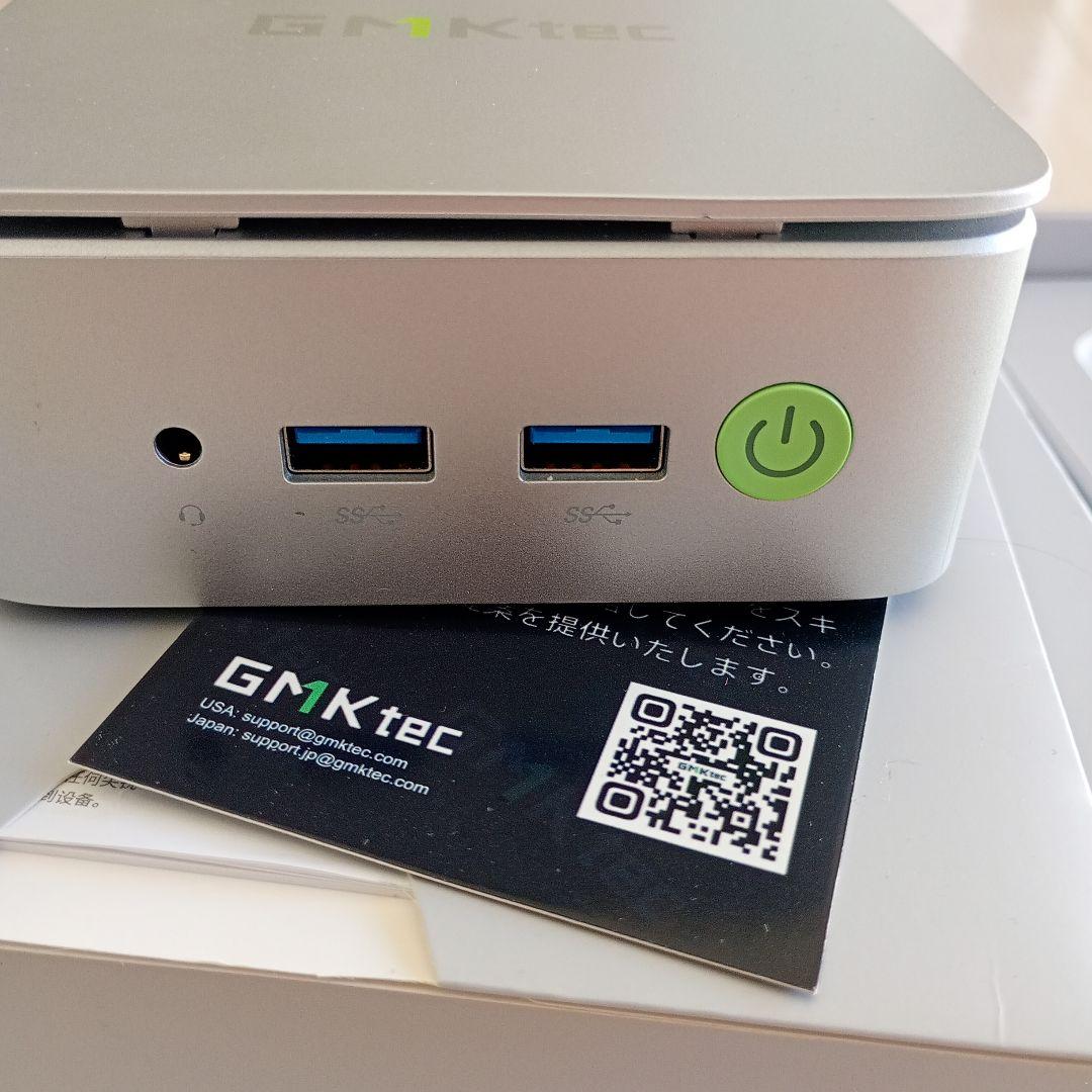 GMKtec ミニPC コンパクトデザイン