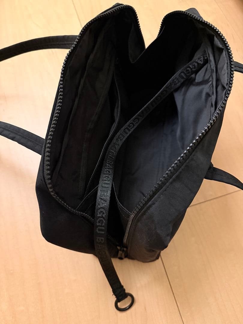 BAGGU NYLON BOWLER BAG 黒 バグゥ ナイロン バッグ