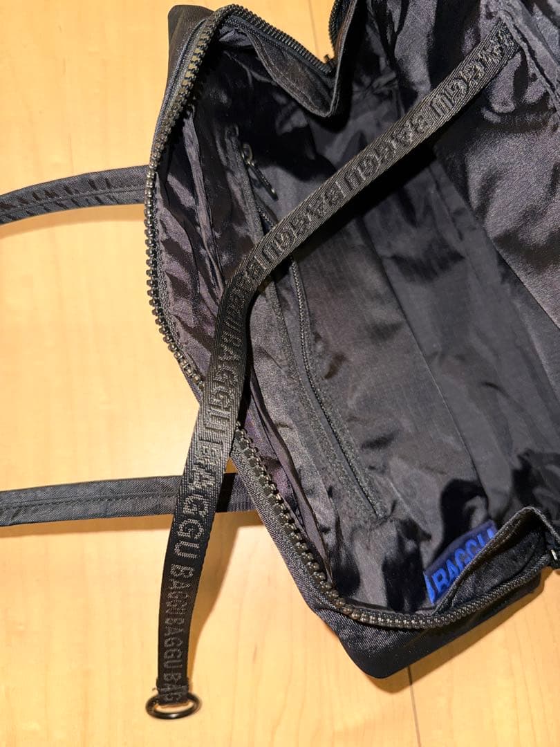 BAGGU NYLON BOWLER BAG 黒 バグゥ ナイロン バッグ