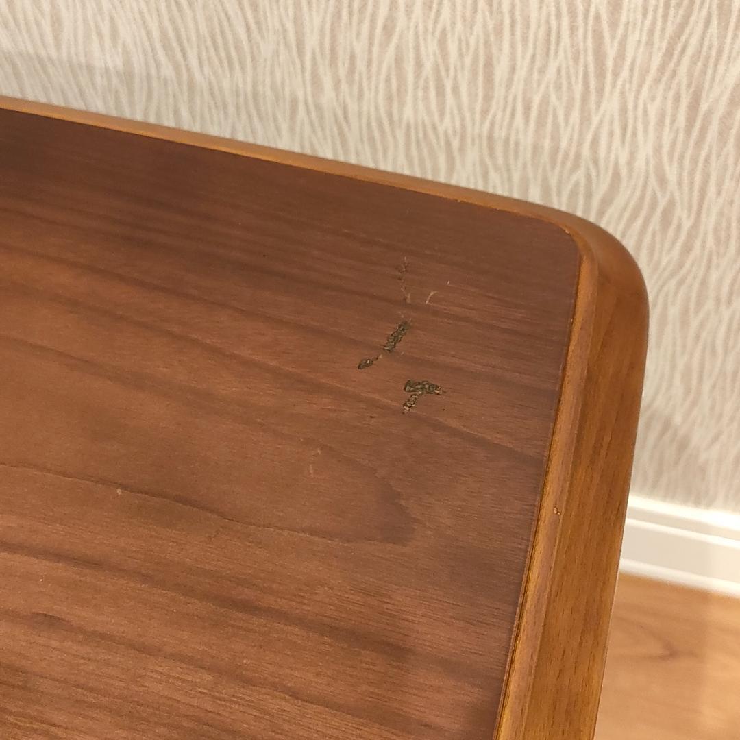 カリモク　サイドテーブル　コーヒーテーブル　天然木