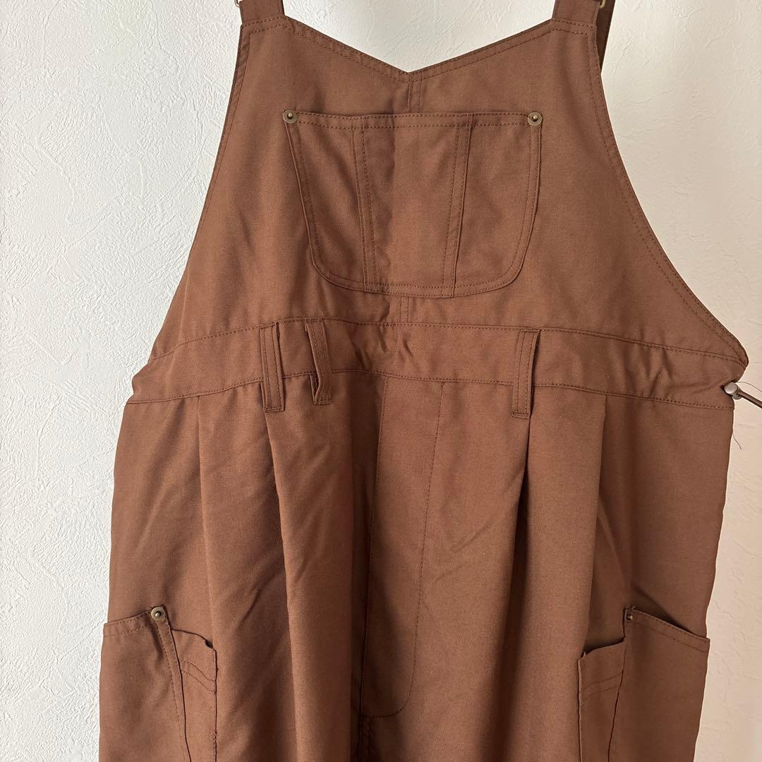 be with M Misayo ブラウン サロペット Mサイズ　ニコアンド