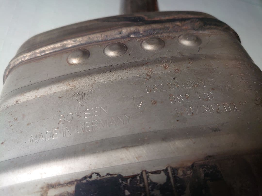 718ボクスター(982) 純正マフラー