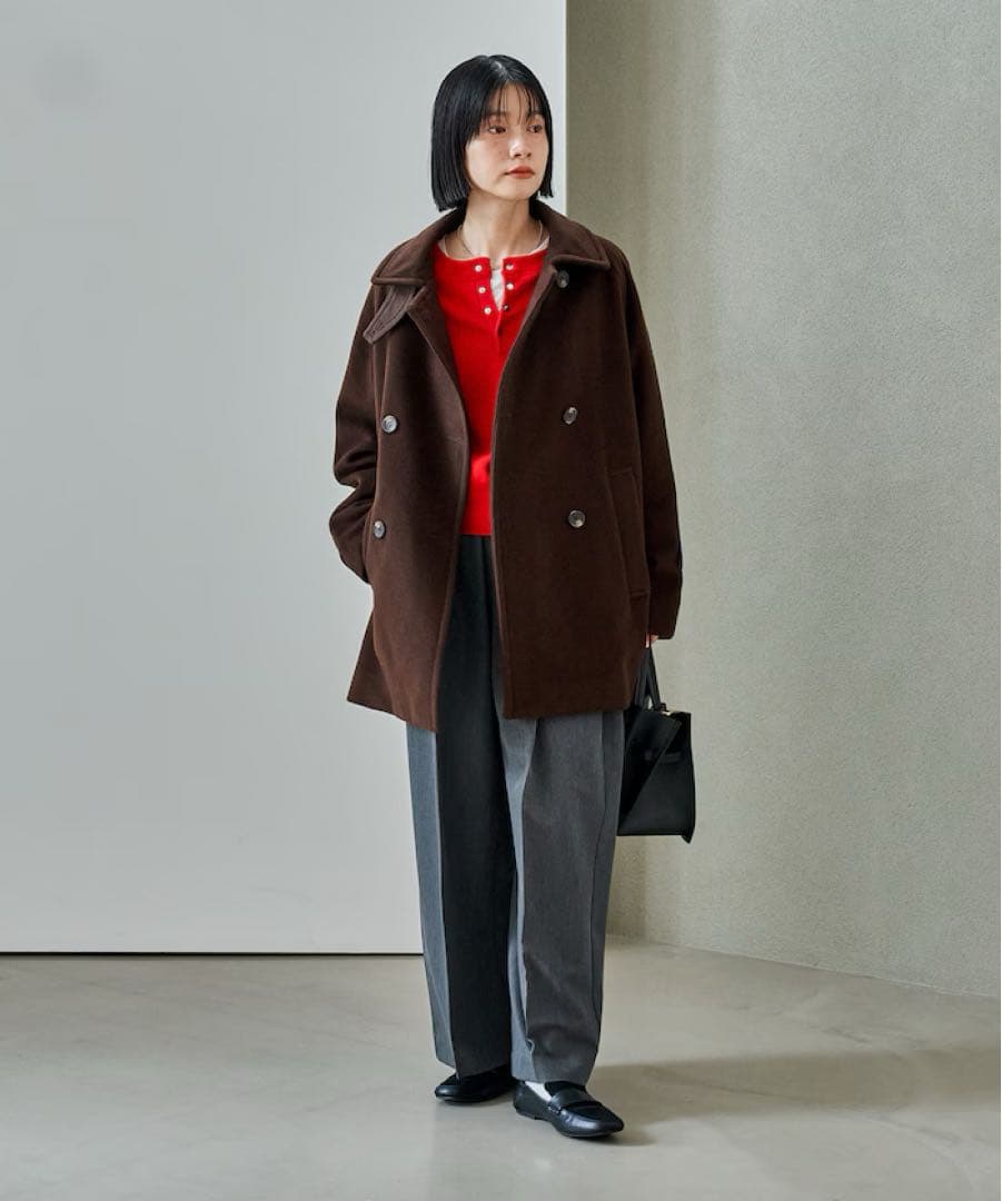 【ruu】 FREAK'S STORE 3WAY ウール ジャケットコート