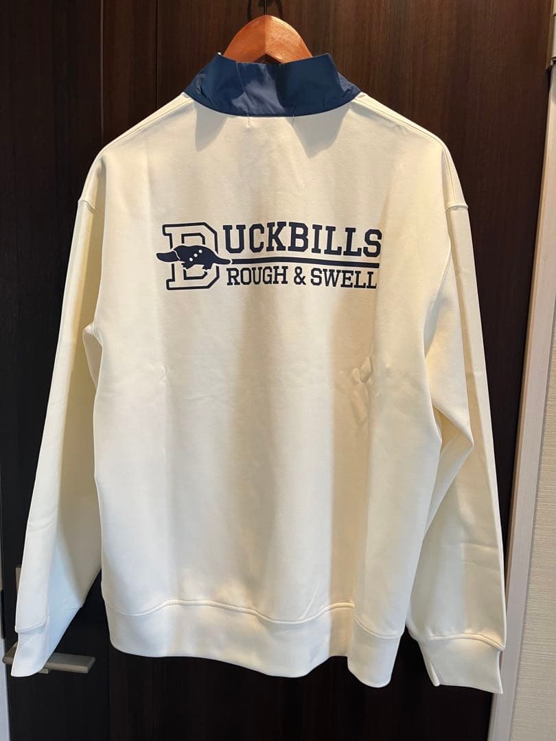 メンズウェア rough & swell BIG D ZIP SWEAT