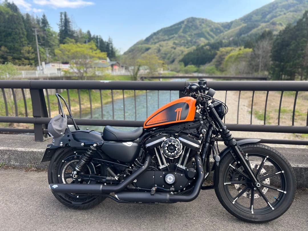 ハーレーダビットソン　サイモン　XL883N タンクカバー