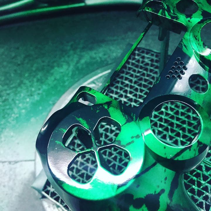 PS4コントローラー カスタムフロントシェル 見本