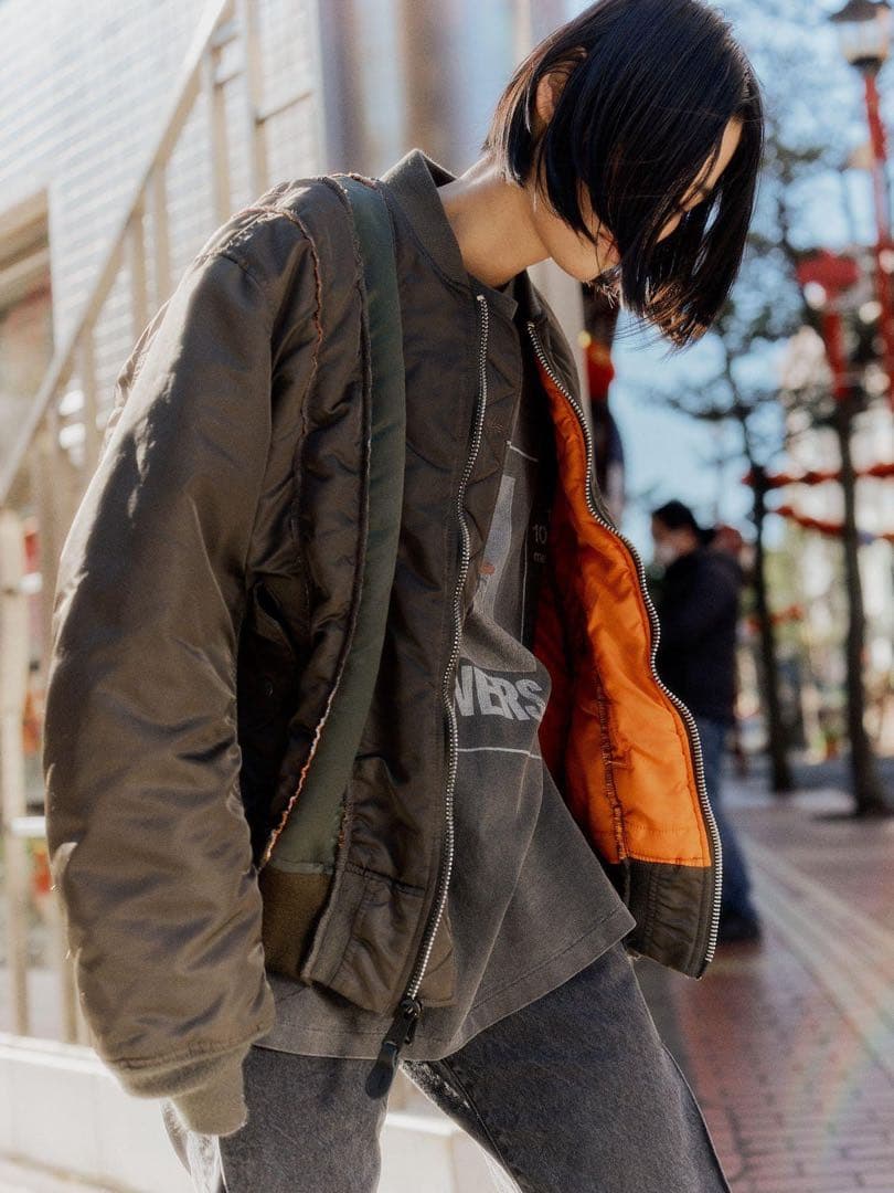 KURO リメイクMA-1 ALPHA