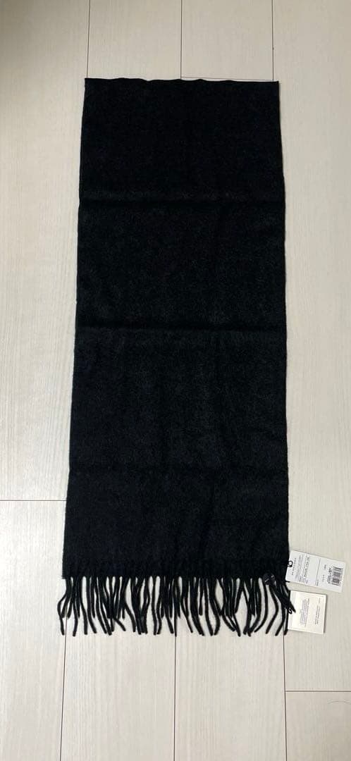 【新品未使用】BURBERRY バーバリー マフラー カシミヤ 刺繍 フリンジ