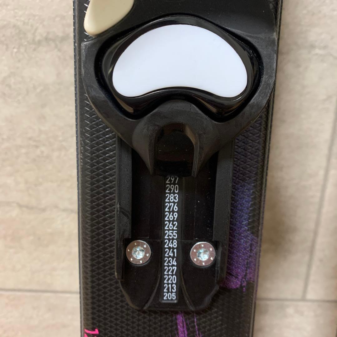 ジュニアスキー板　ディナスター　128cm ￼ビィンディング付き