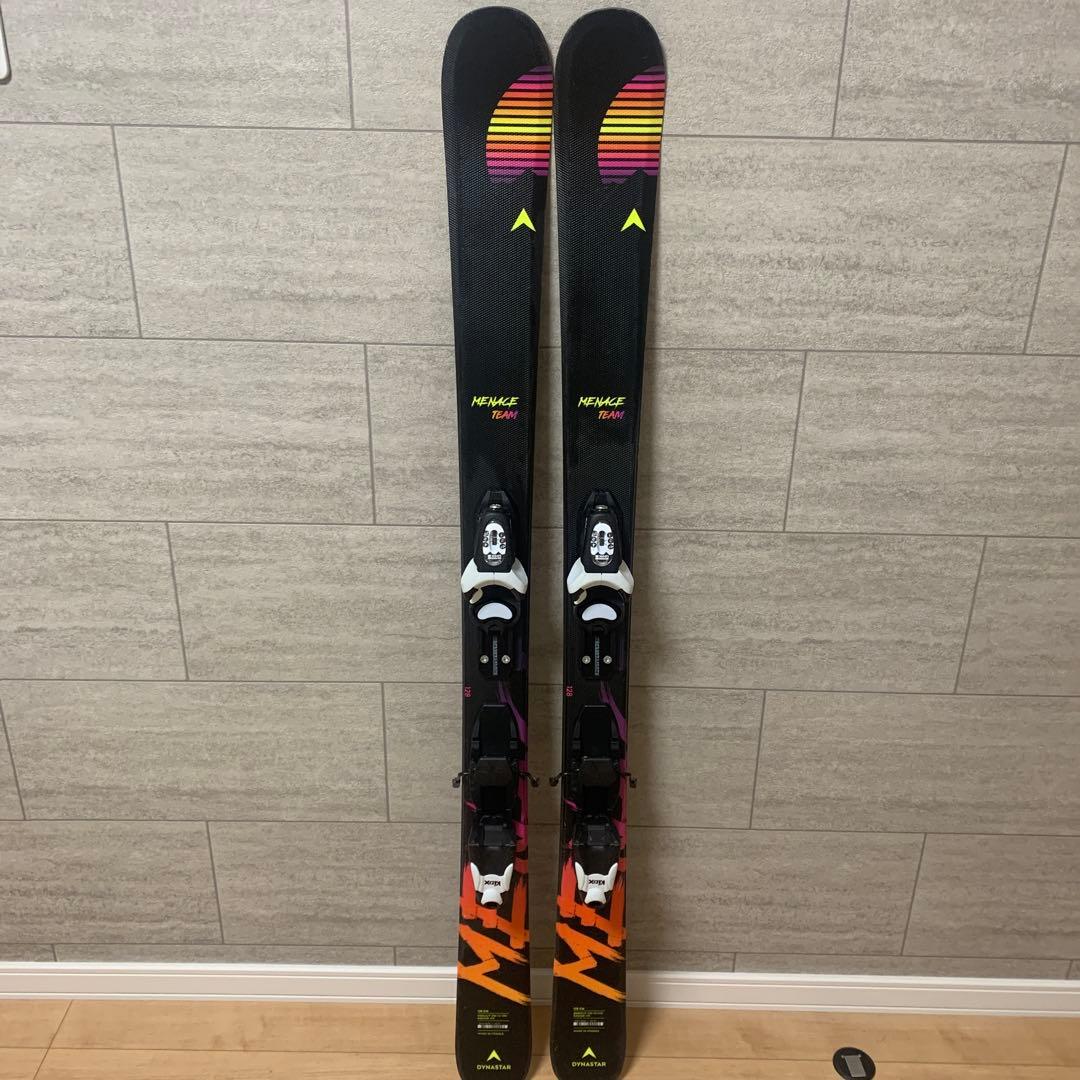 ジュニアスキー板　ディナスター　128cm ￼ビィンディング付き