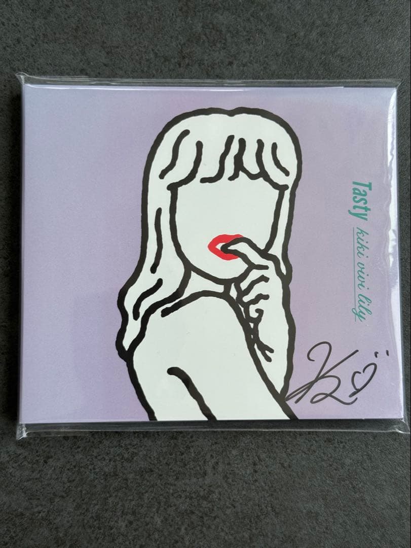 kiki vivi lily - Tasty 直筆サイン入り CD ステッカー付