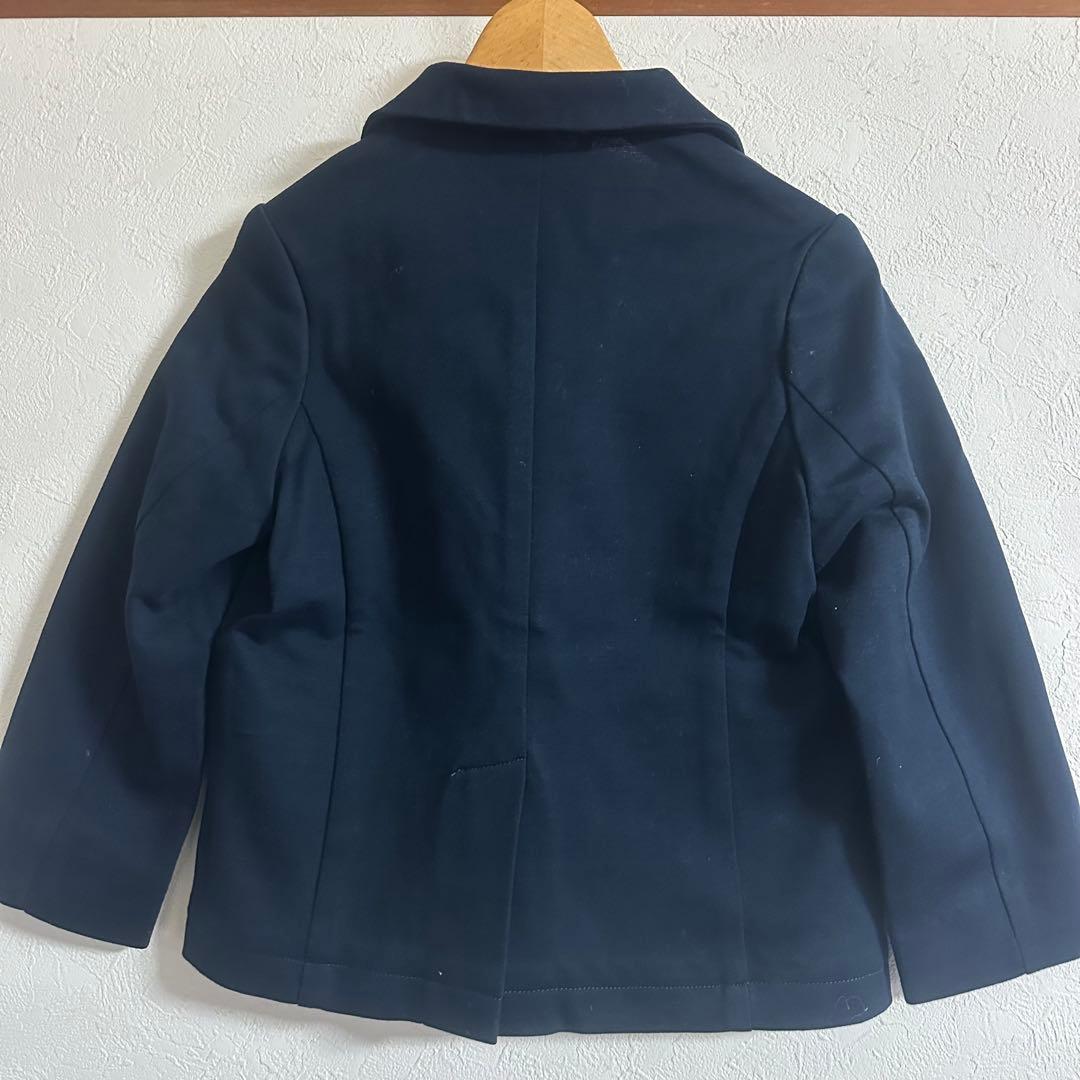 新品 タグ付き familiar 紺色 ジャケット フォーマルスーツ110cm