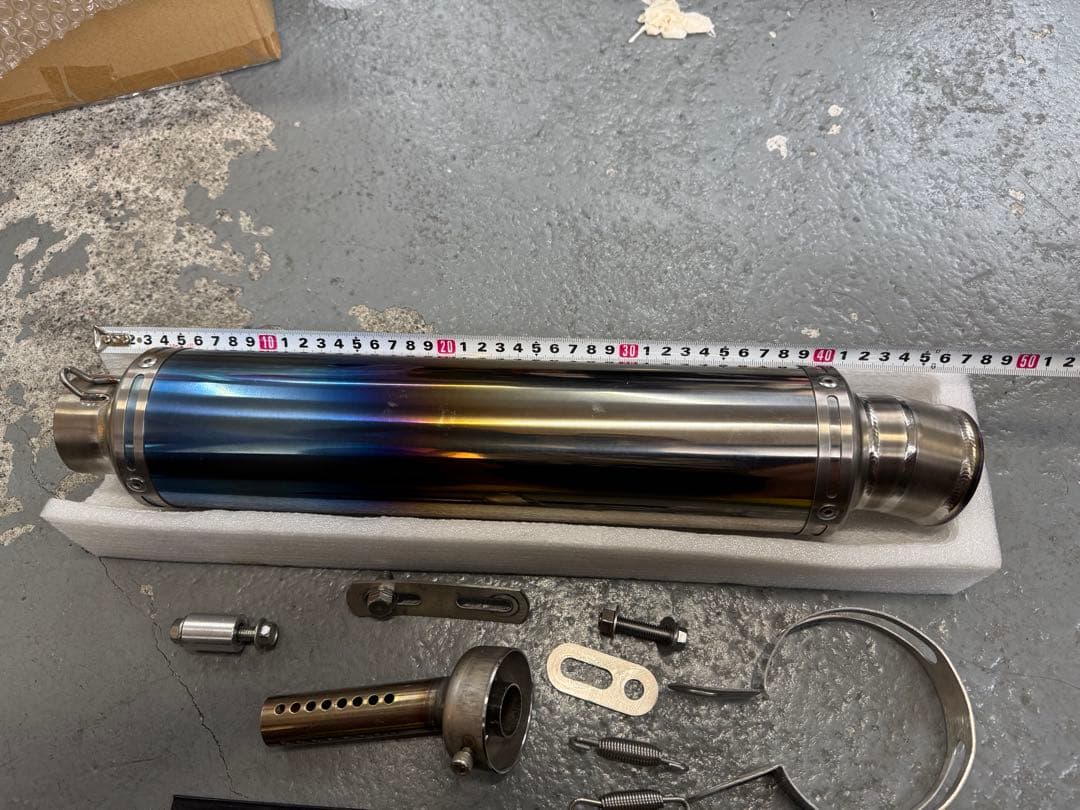 ステンレス製スリップオンマフラー　Z900RS