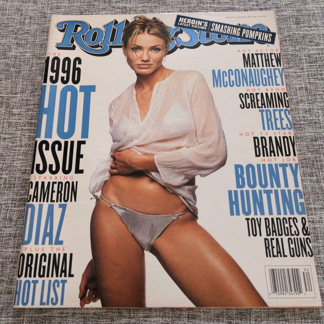 アート・デザイン・音楽 Rolling Stone august1996 Cameron Diaz
