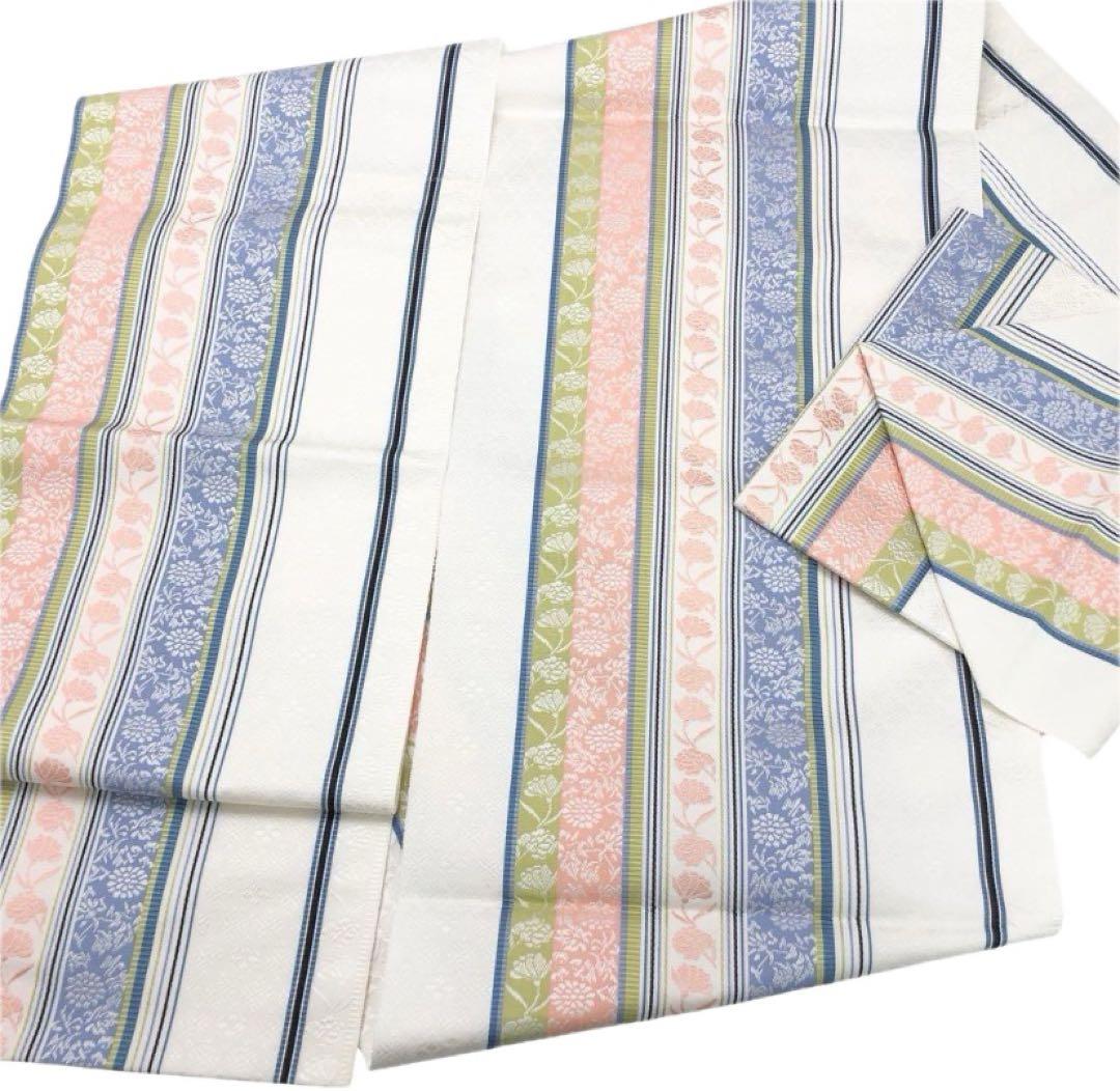 博多帯　献上柄　8寸　未着用