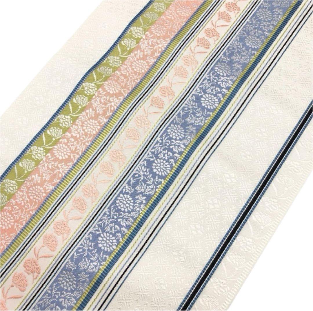 博多帯　献上柄　8寸　未着用