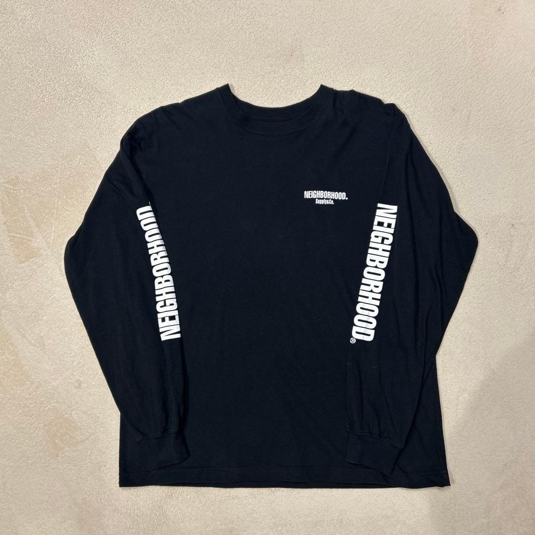 NEIGHBORHOOD ブラック 長袖カットソー