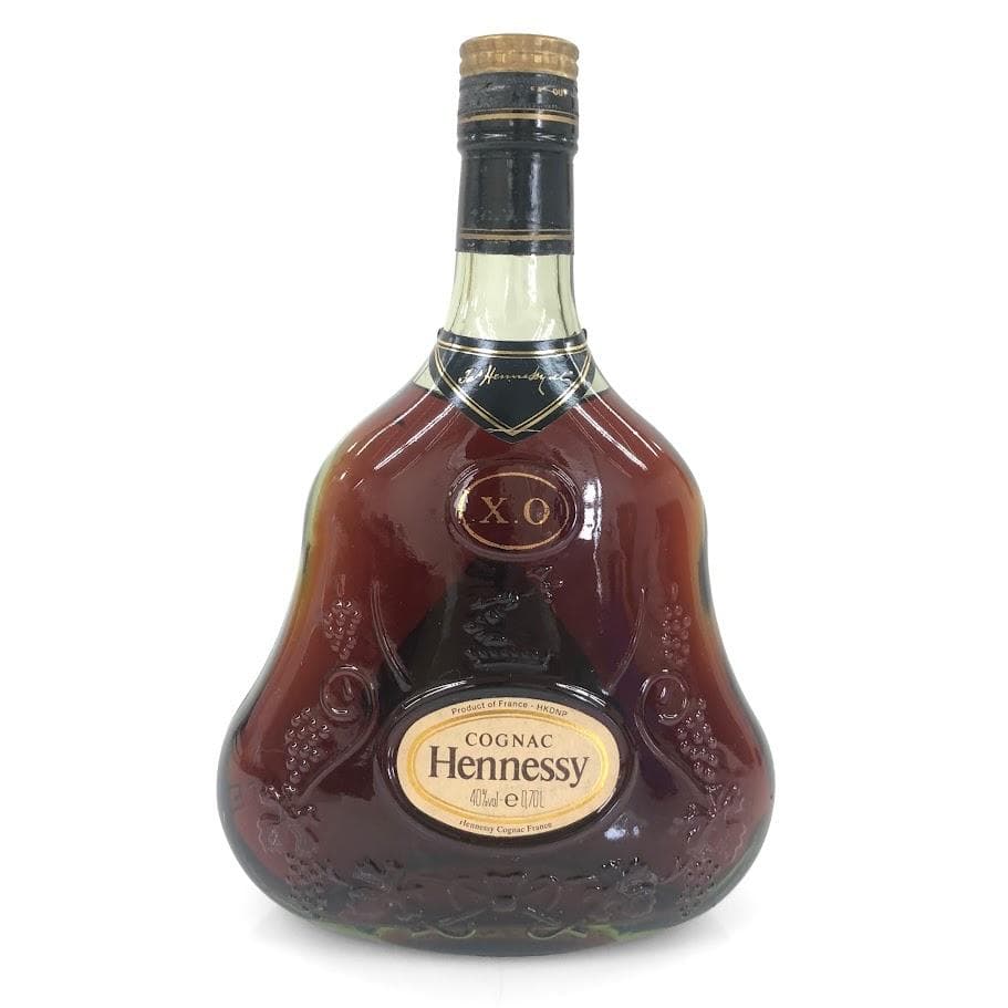 Hennessy XO コニャック 金キャップ グリーンボトル 700ml40%