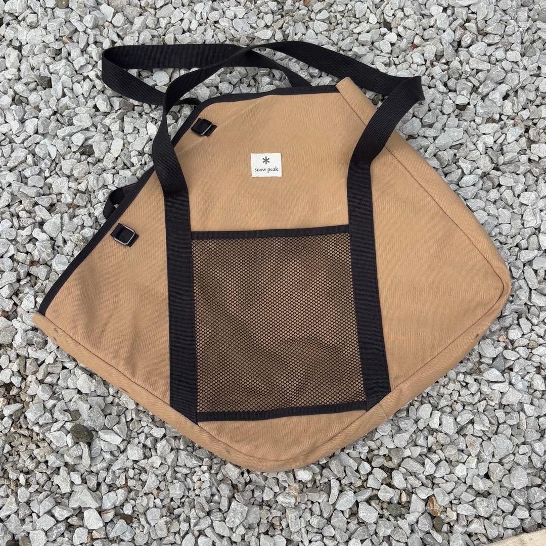 スノーピーク 焚き火台L セット&火バサミ、焚き火五徳、シート