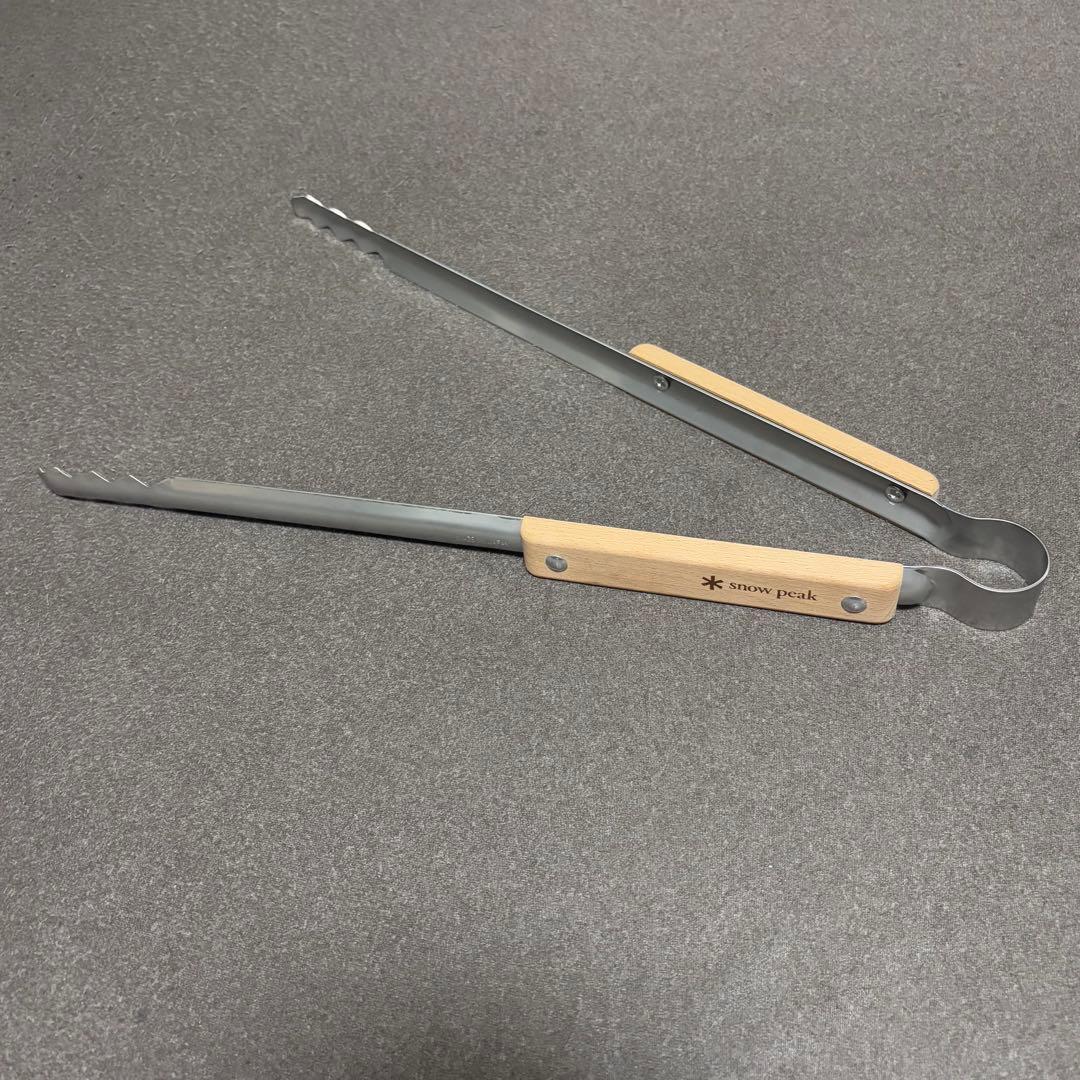 スノーピーク 焚き火台L セット&火バサミ、焚き火五徳、シート